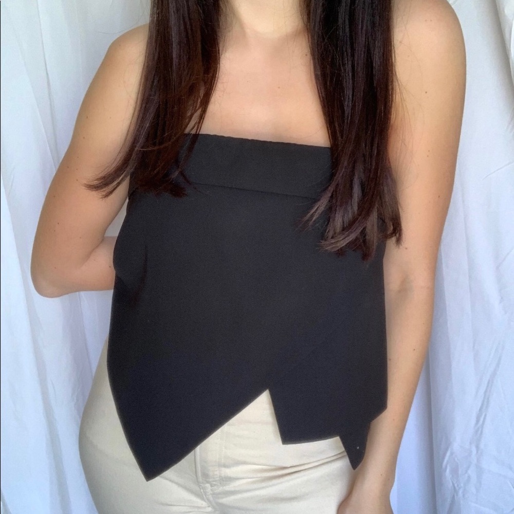 KEEPSAKE black strapless top